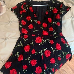 Forever 21 Floral Romper
